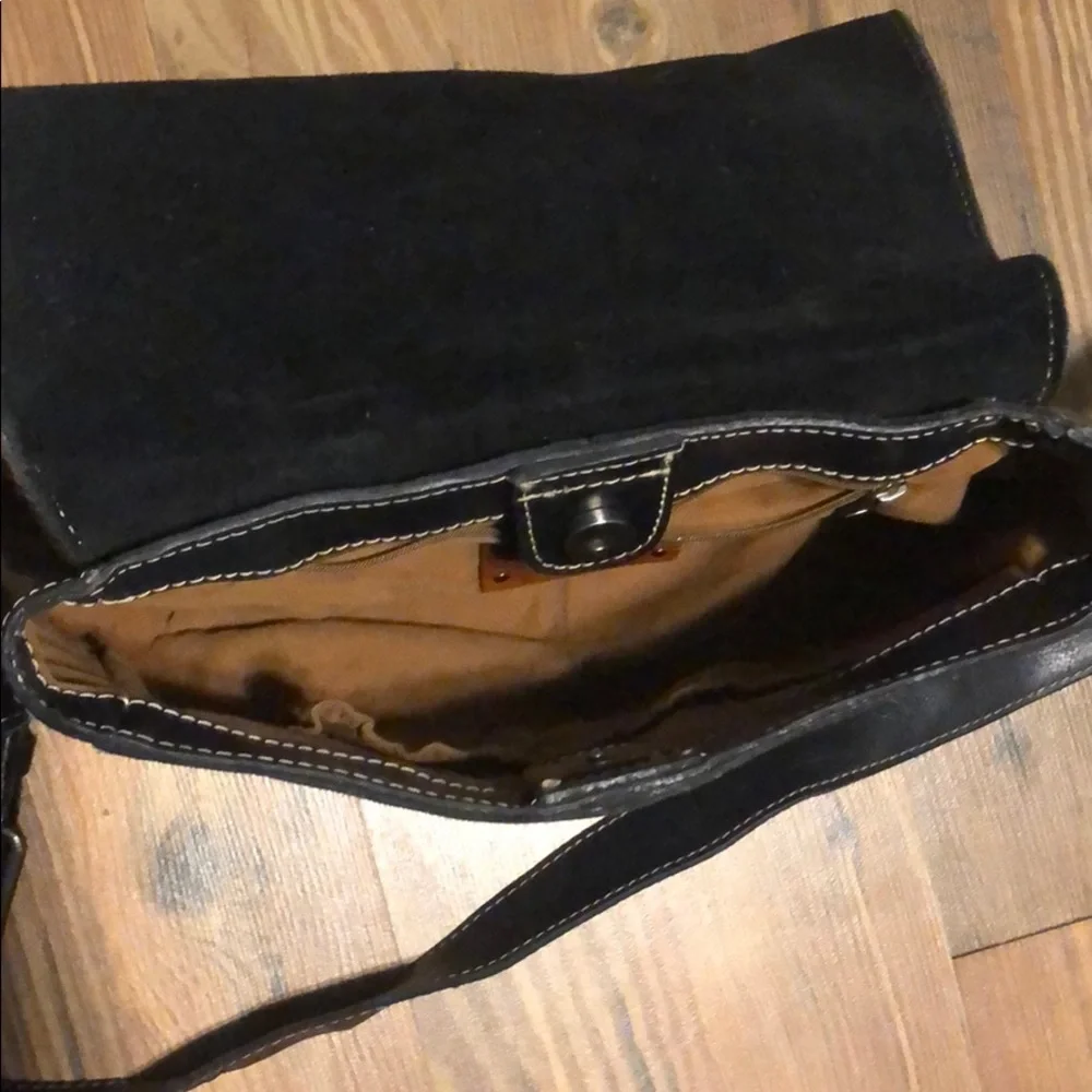 Anthro Calf Hair Cavalino Rioja Saddle Bag